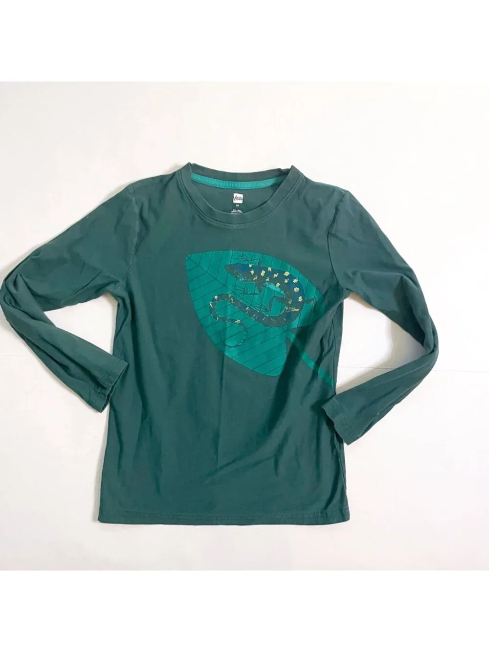 Tea Collection Lizard Tee, Size 10